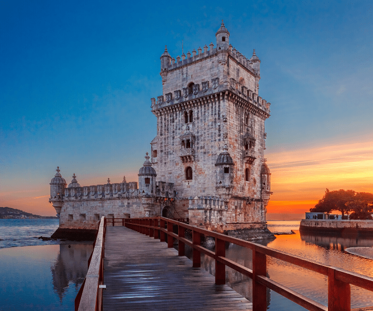 Belém Tower, a must-see sight during a Lisbon weekend break