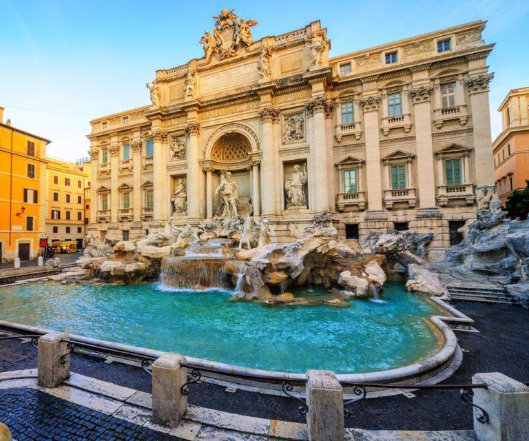 The fountain Trevi in Rome