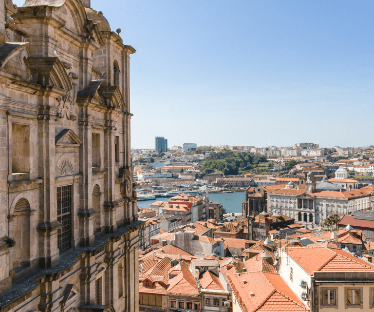 A view over the city of Porto, one of the best destinations for a Portugal city break