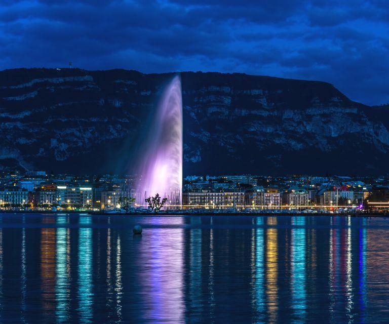 Jet dEau, a must-see sight during a Geneva getaway
