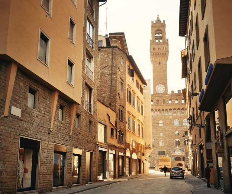 A view over the bell tower, a must-visit sight on a Florence getaway