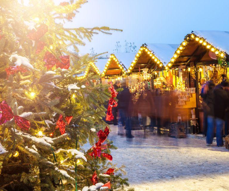 A beautiful christmas market in berlin