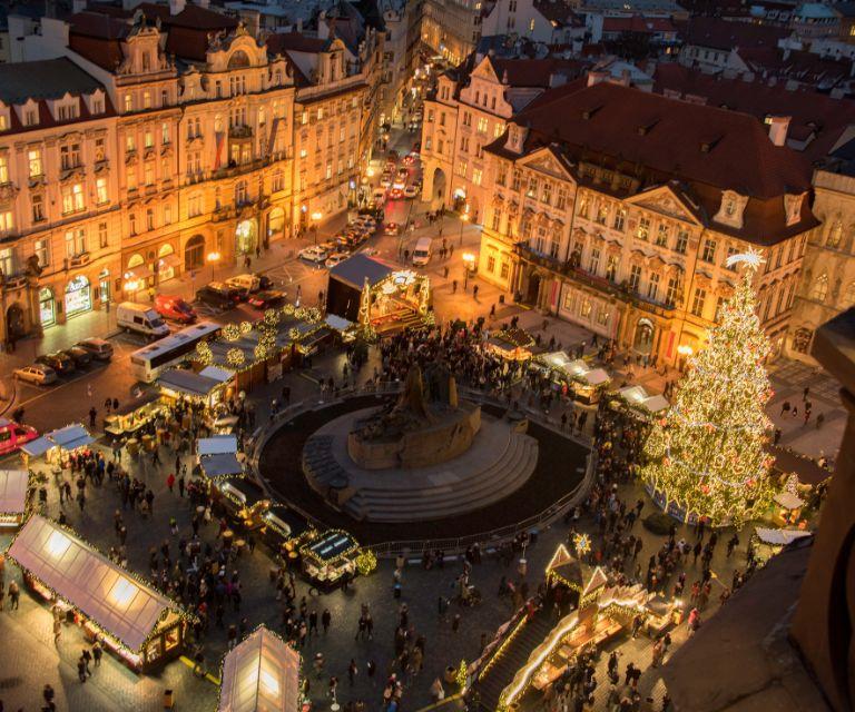 Christmas market on the Old Town Square in Prague