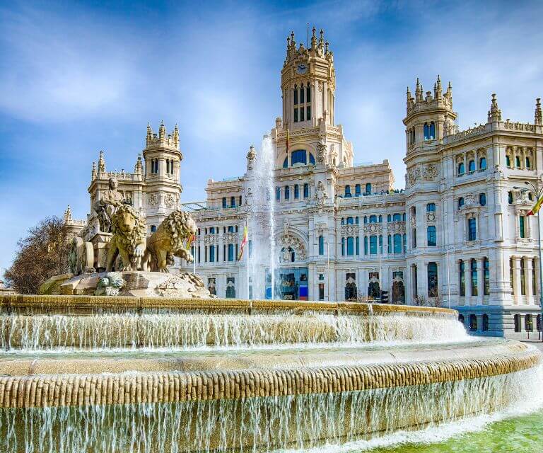 Cibeles Fountain, a must-see sight during a weekend getaway to Madrid