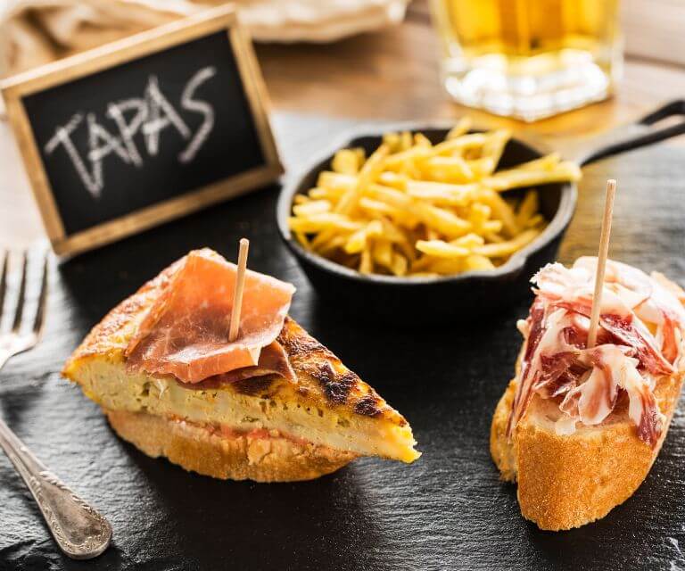 Tapas, a must-try dish during a weeken break in Barcelona