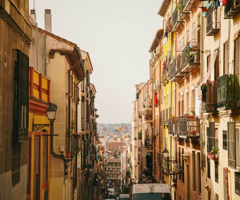 The beautiful streets of Madrid, a fantastic destination for a short city break