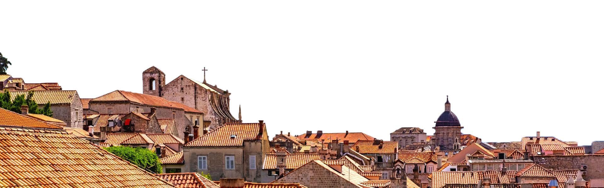 A bird-eye view of Dubrovnik, a great choice for a weeeknd getaway