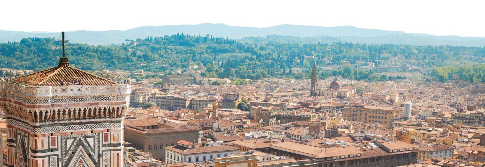A stunning panoramic view over Florence, a perfect city break destination