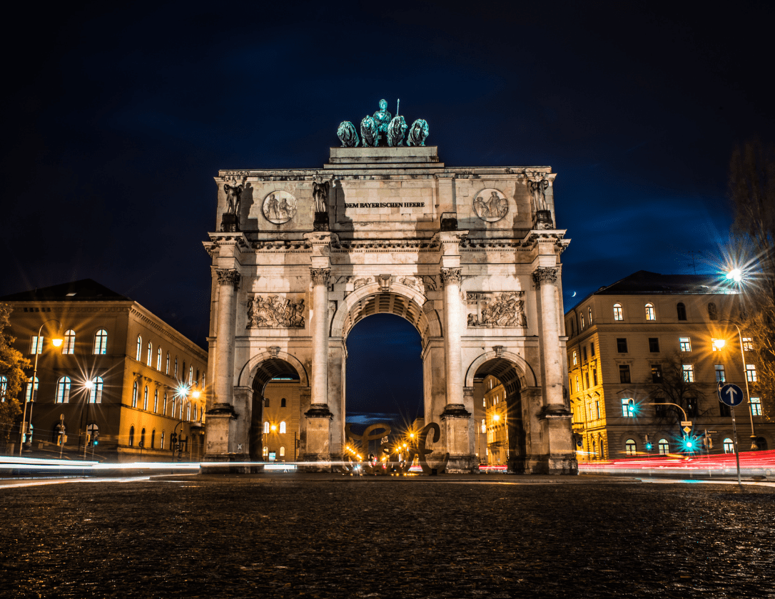 Siegestor, a must-visit place on a Munich city break