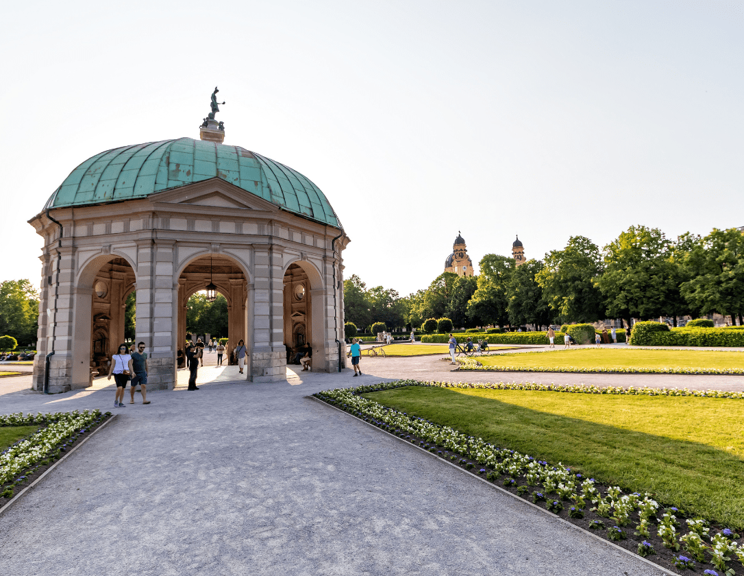 Hofgarten, a must-visit place on a Munich city break