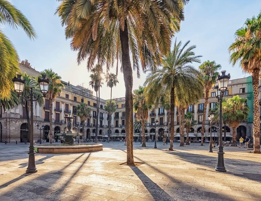 The streets of Barcelona, a great destination for a weekend getaway
