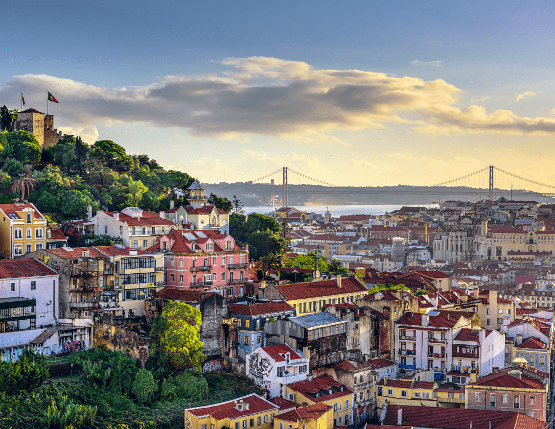 A view over Lisbon, an amazing destination for a city break